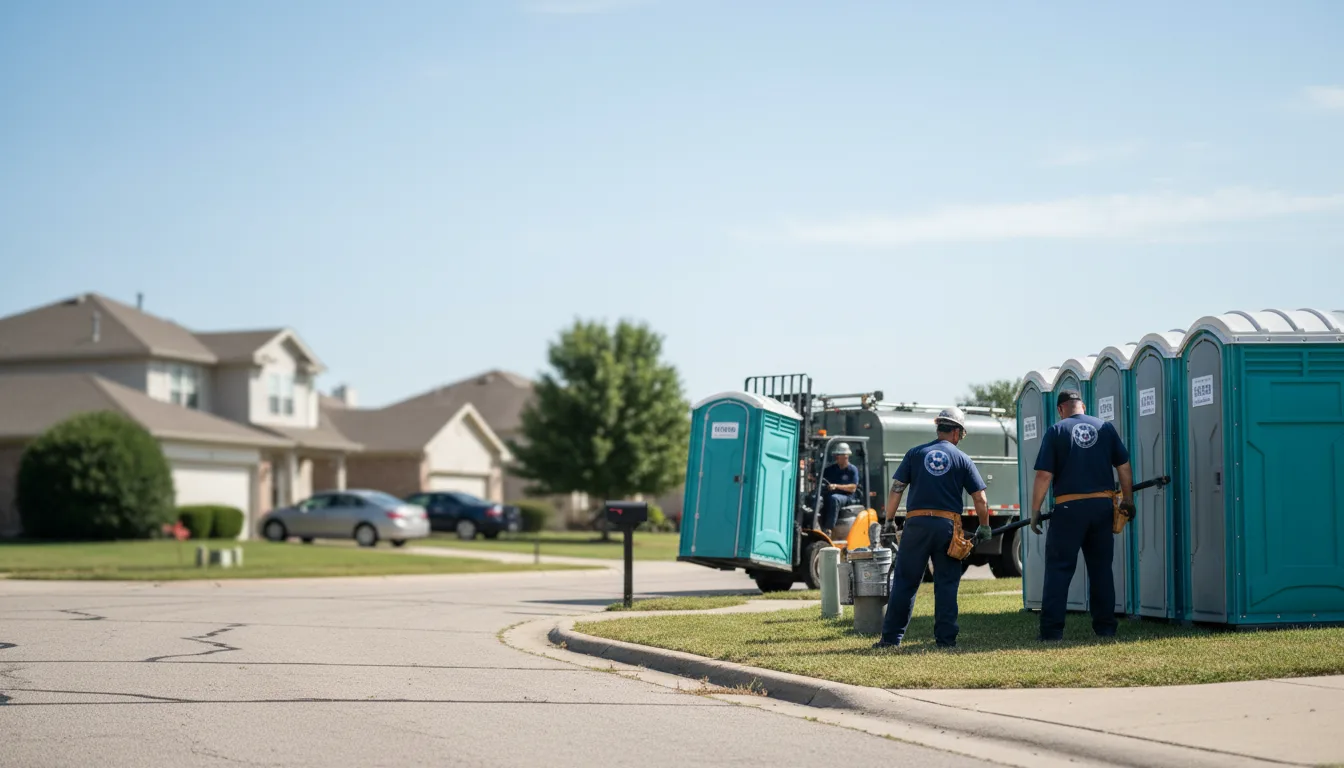 Porta Potty Rental in Vilonia, AR near me